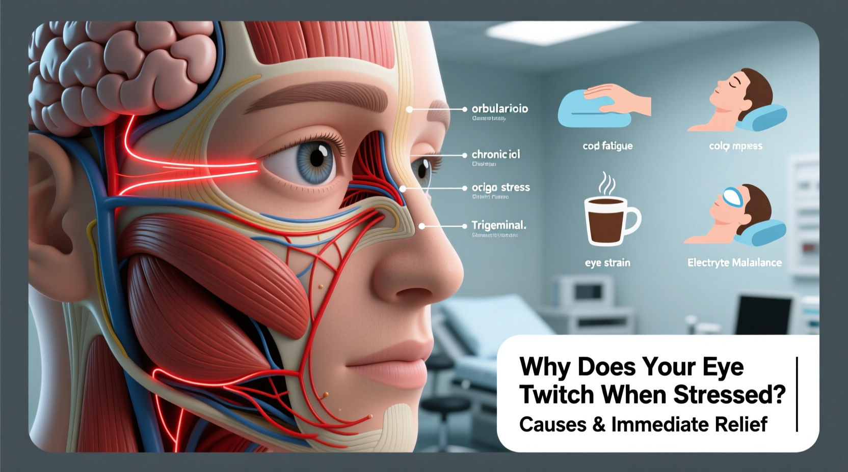 why does my eye twitch when im stressed causes and how to stop it instantly