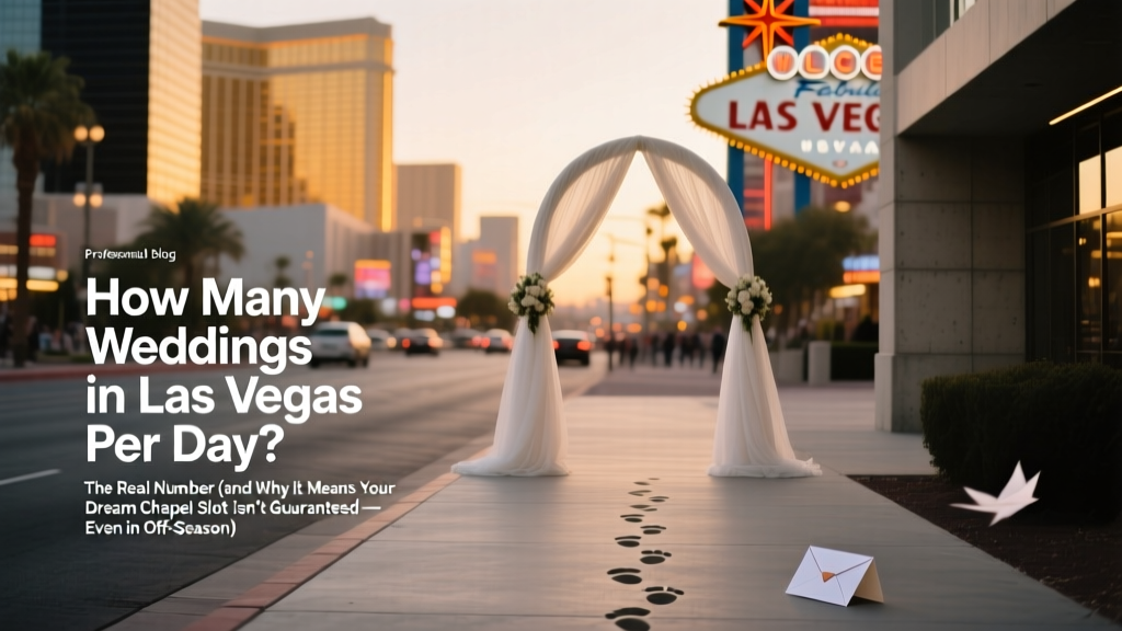 Las Vegas Weddings Per Day: Real 2026 Numbers