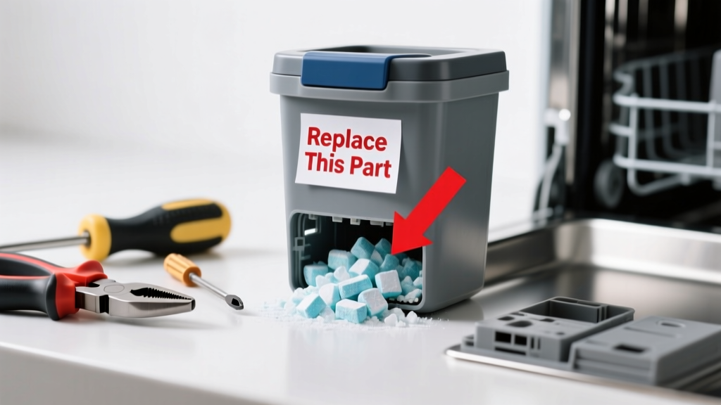 Dishwasher Detergent Not Dissolving? Replace This Part