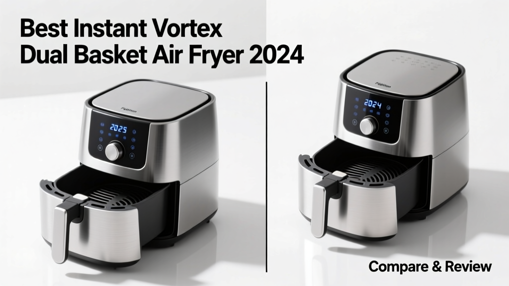 Best Instant Vortex Dual Basket Air Fryer (2024 Review)