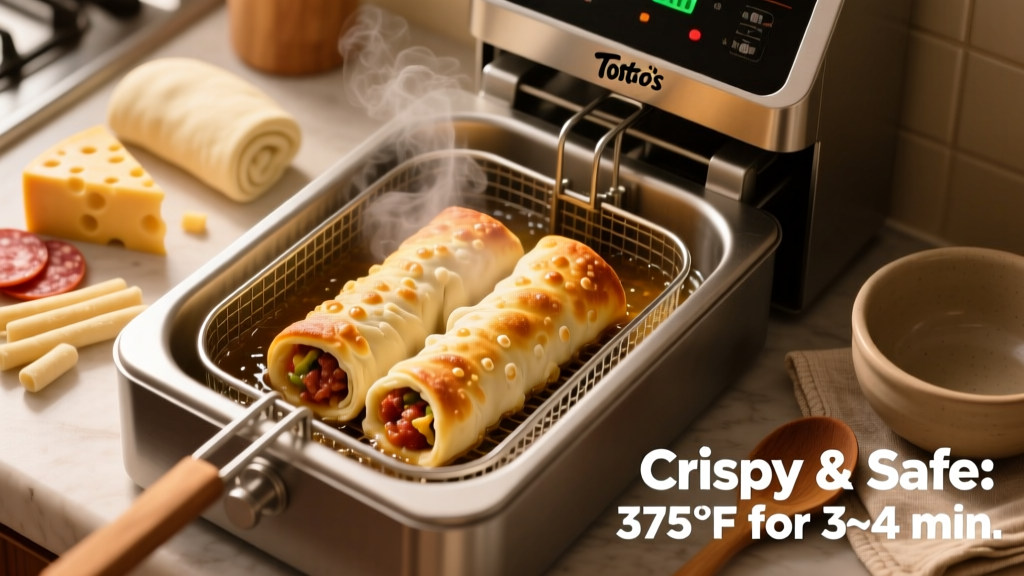 How to Deep Fry Totino's Pizza Rolls Safely & Crisply