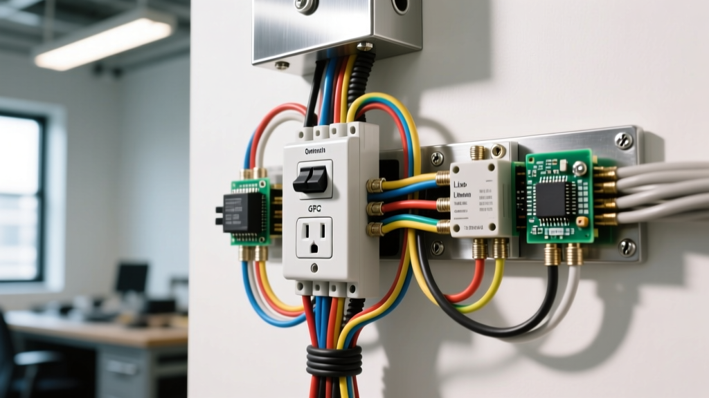 Reading an Actual Wiring Diagram for a GFCI Outlet with Downstream Loads