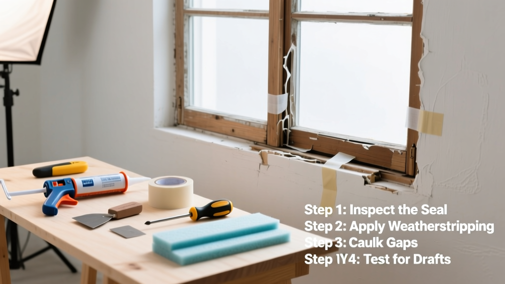 How to Fix a Drafty Window: DIY Repair Guide