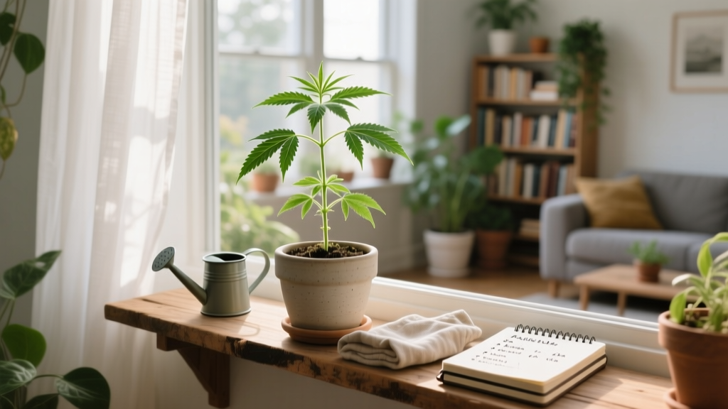 Indoor Cannabis Seedling Watering Schedule (2026)