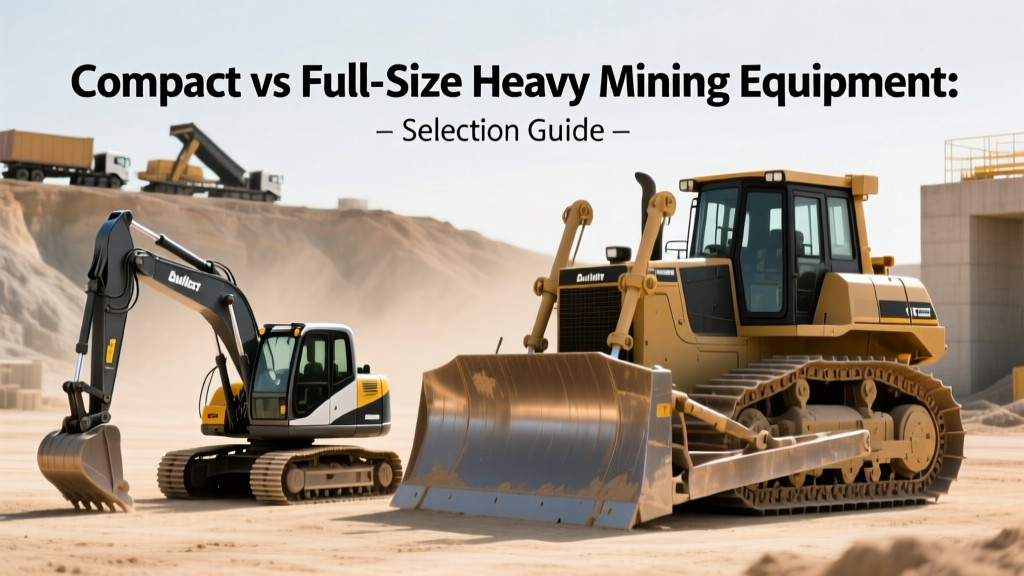 Compact vs Full-Size Heavy Mining Equipment: Selection Guide