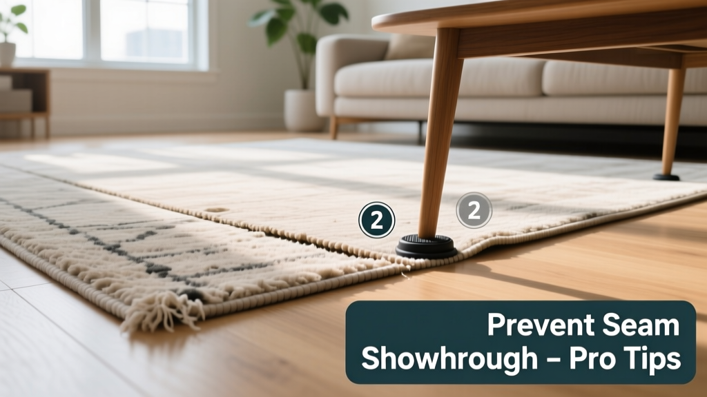 How to Prevent Carpet Seam Showing in High-Traffic Areas