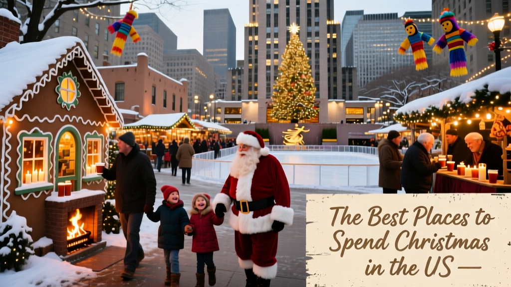 The Best Places to Spend Christmas in the US: Festive Cities, Small-Town Charm, and Cultural Traditions