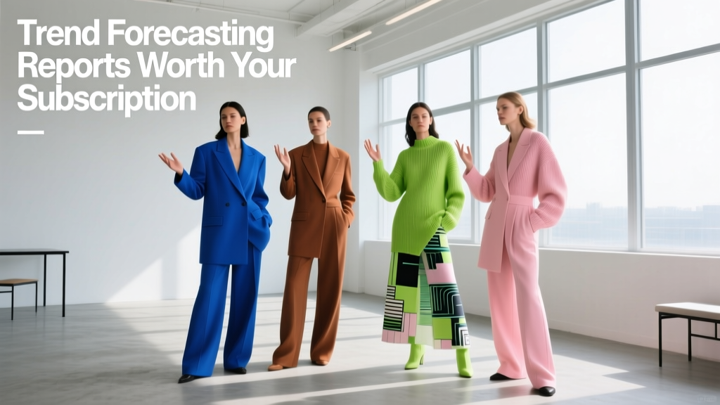 Trend Forecasting Reports Worth Your Subscription