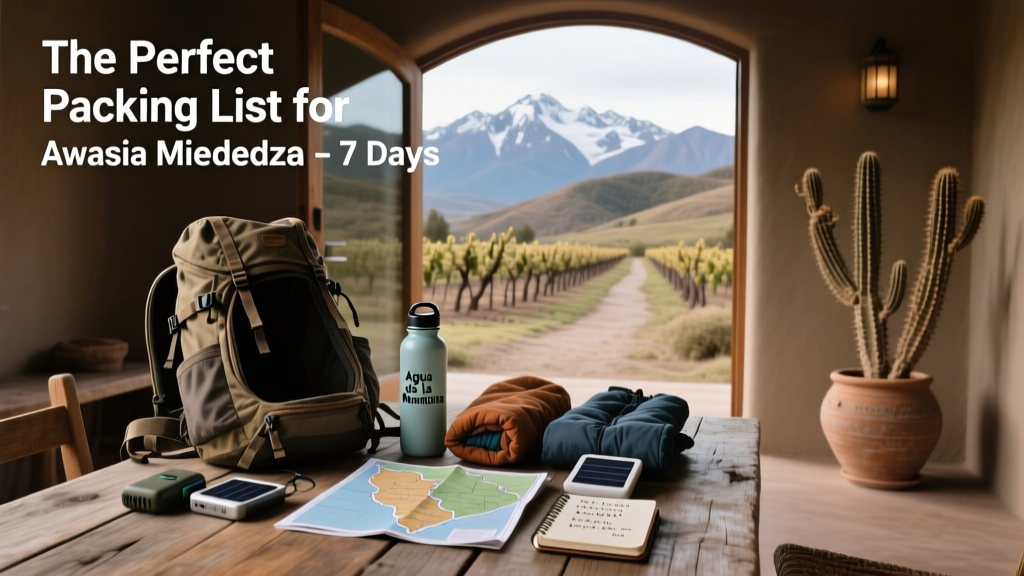 The Perfect Packing List For A Stay At Argentina’s Awasi Mendoza