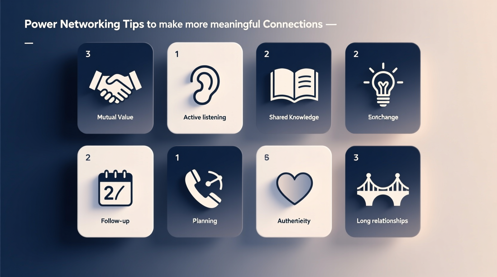eight power networking tips to make more meaningful con