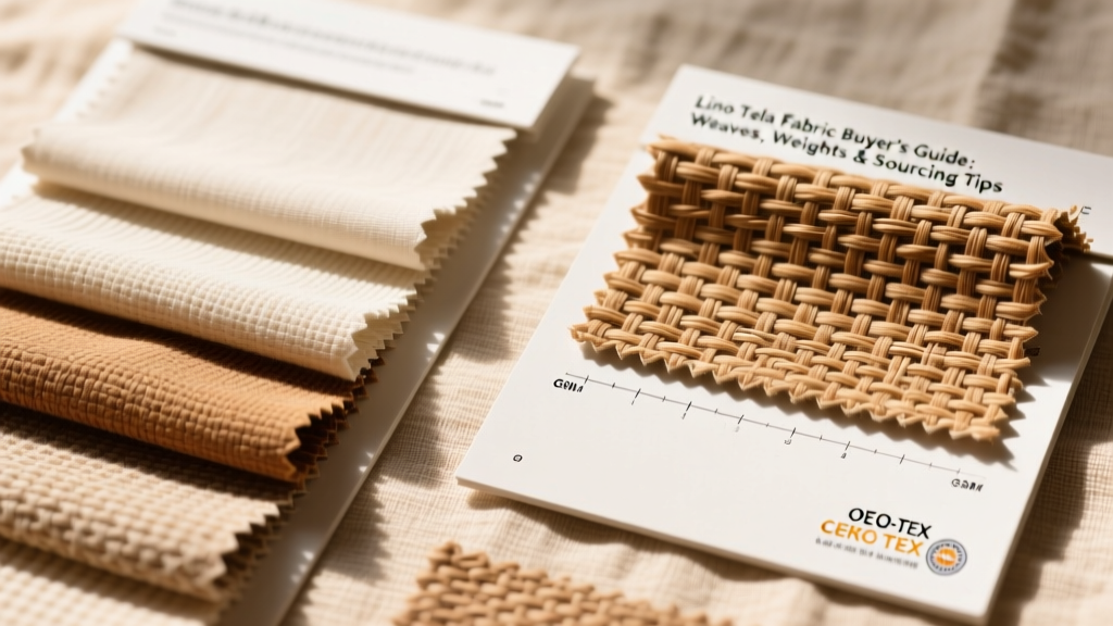 Lino Tela Fabric Buyer’s Guide: Weaves, Weights & Sourcing Tips