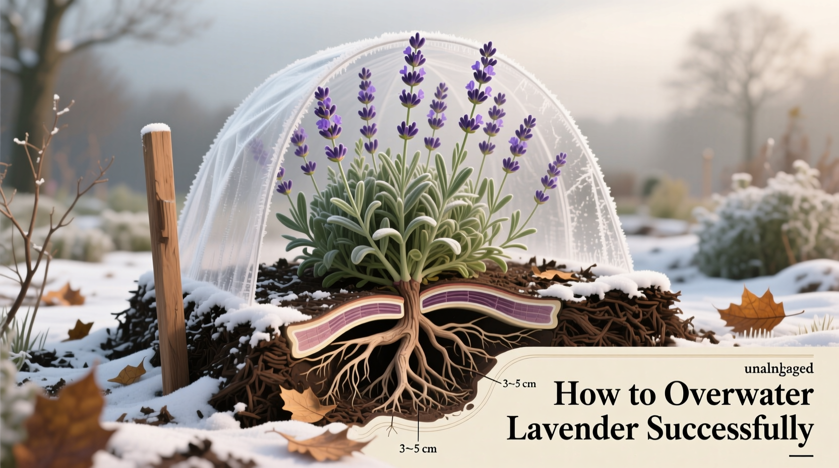 5 Ways to Overwinter Lavender | TheHomeSprouts
