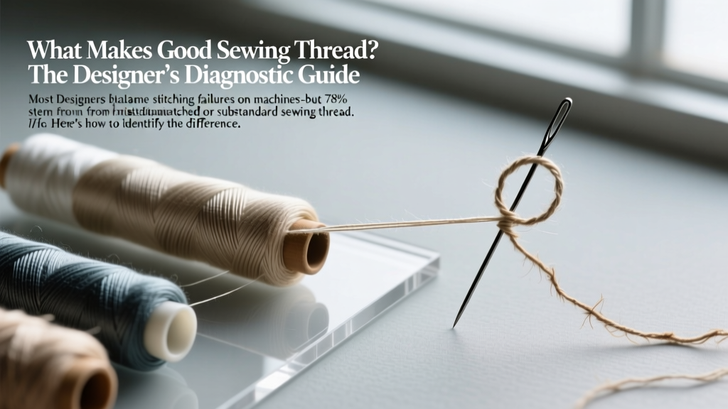 What Makes Good Sewing Thread? The Designer’s Diagnostic Guide