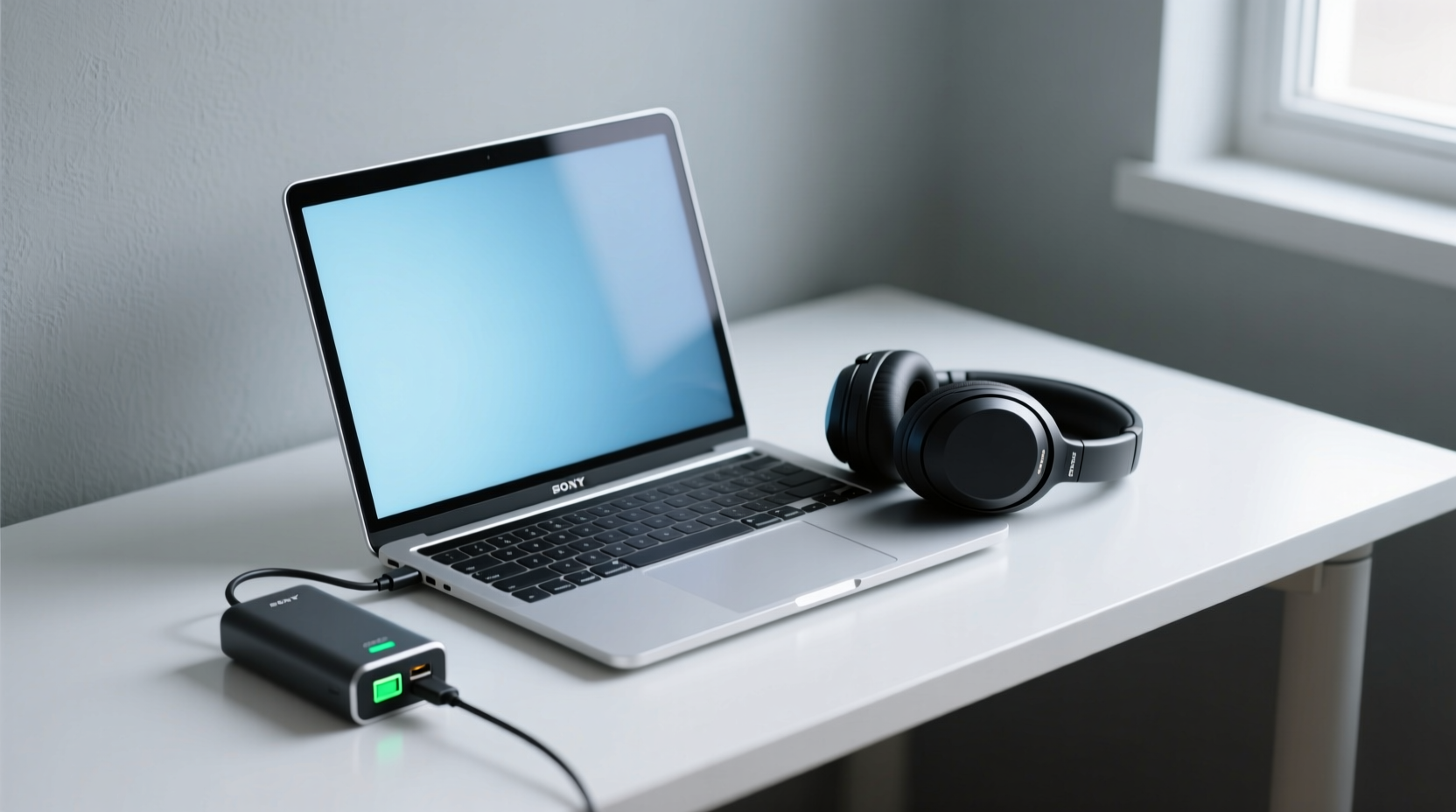 a laptop charging external battery sony headphones cr