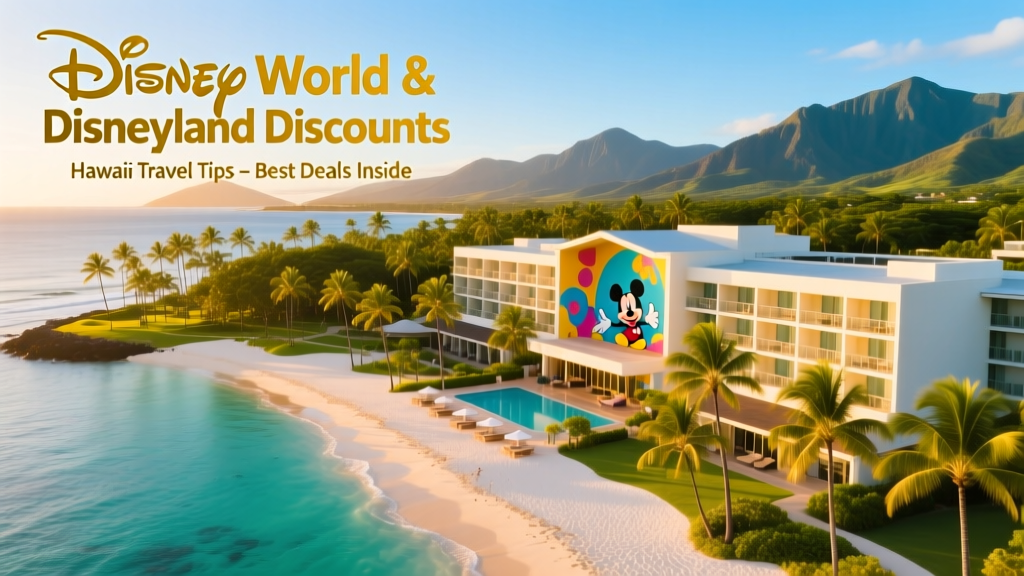 Disney World & Disneyland Discounts, Hawaii Travel Tips, and Smart Multi-Destination Planning