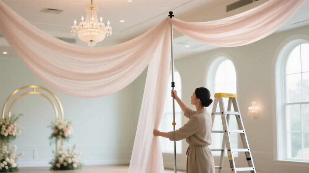 Wedding Ceiling Draping Guide: Safe & Beautiful (2026)
