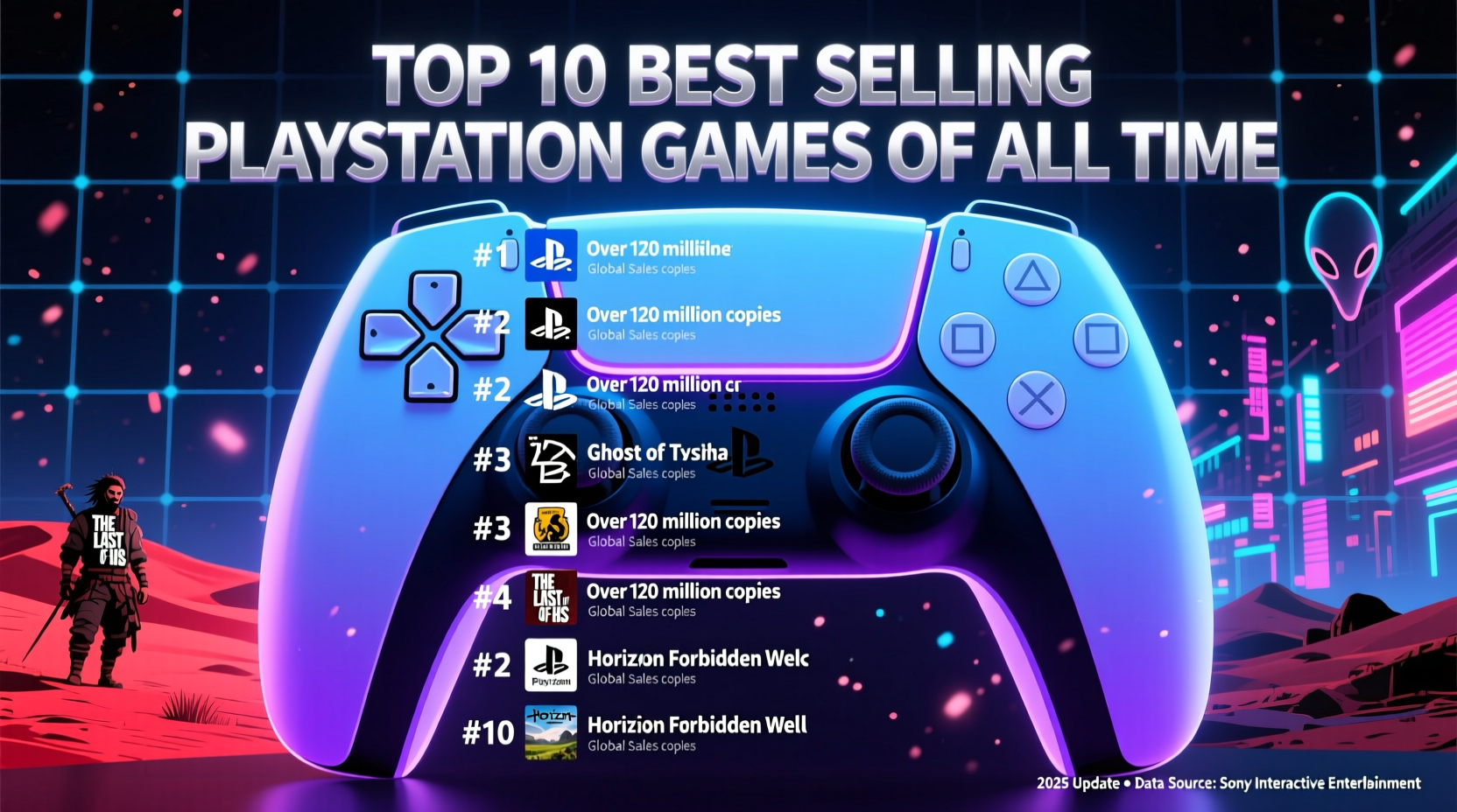 best selling games on playstation