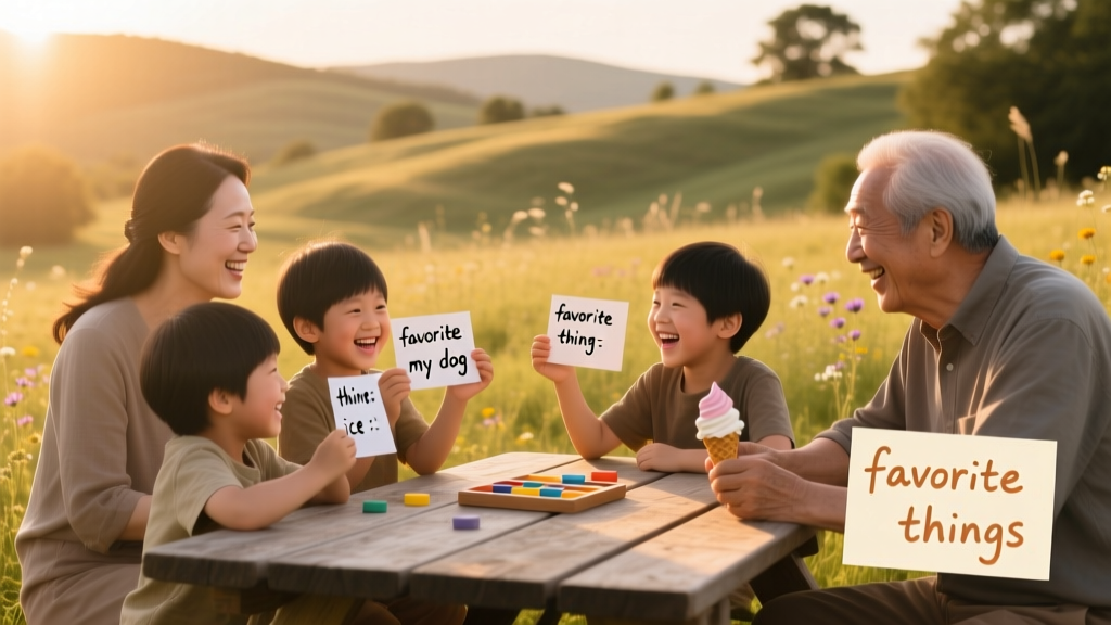 Favorite Things Questions: How Simple Curiosity Builds Connection, Resilience, and Emotional Literacy in Families