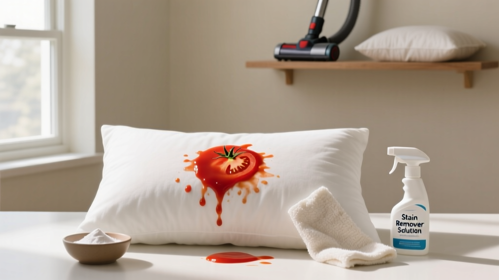 Easy & Proven: How to Get Tomato Sauce Out of Pillows