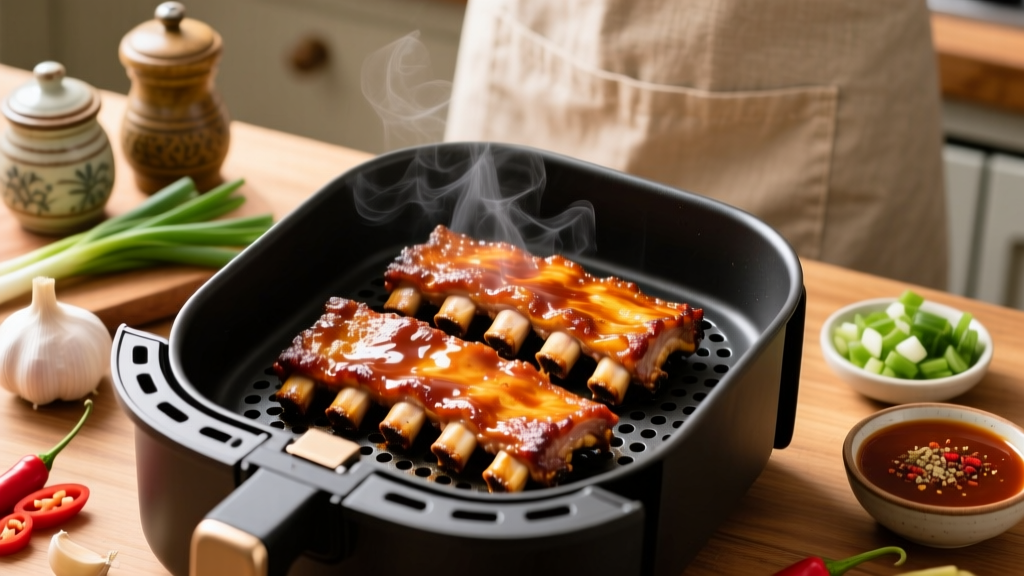 Crispy & Tender Air Fryer BBQ Pork Ribs Recipe