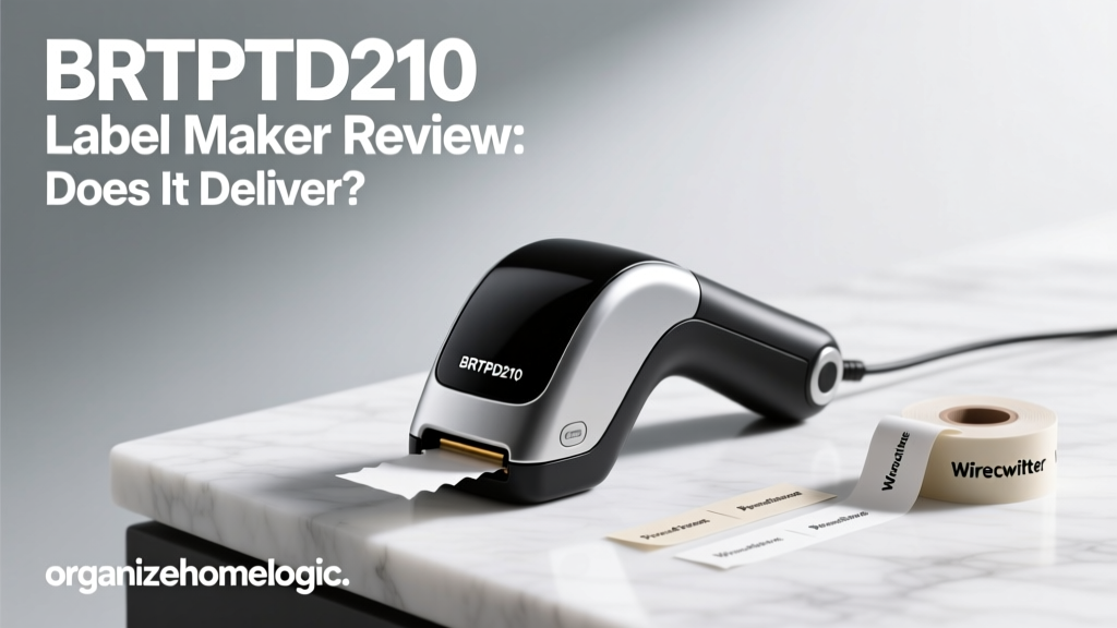 BRTPTD210 Label Maker Review: Does It Deliver?