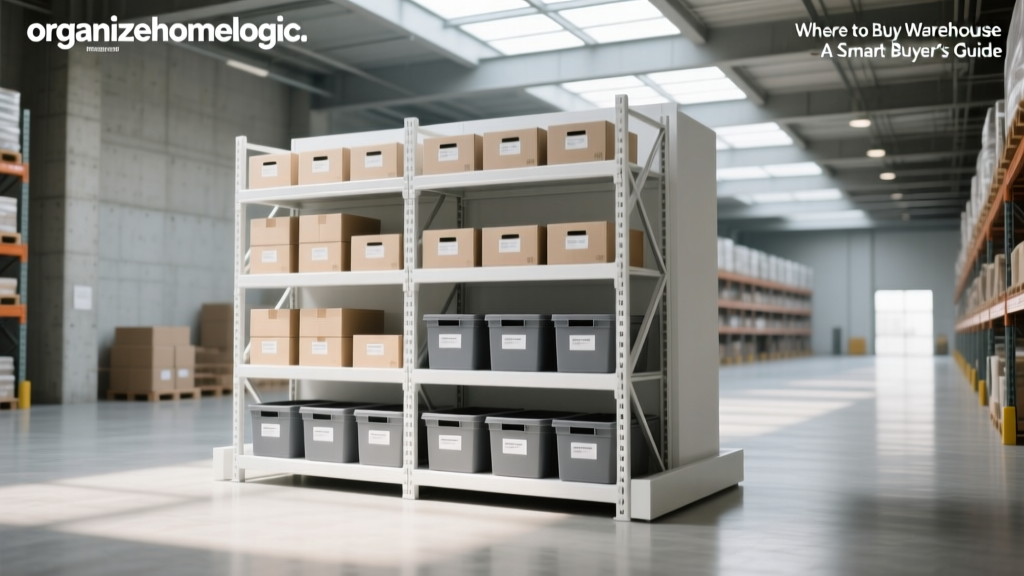 Where to Buy Warehouse Shelving Units: A Smart Buyer’s Guide