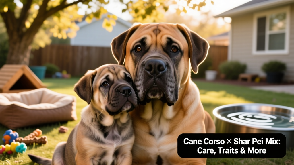 Image Credit: (L) Cane Corso: luciSedova, Shutterstock, (R) Shar Pei: Kanyshev Andrey, Shutterstock