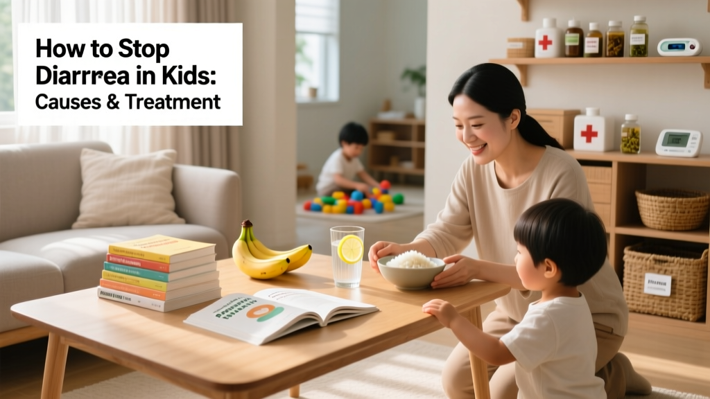 How to Stop Diarrhea in Kids: Types, Causes, and Evidence-Based Treatment Strategies