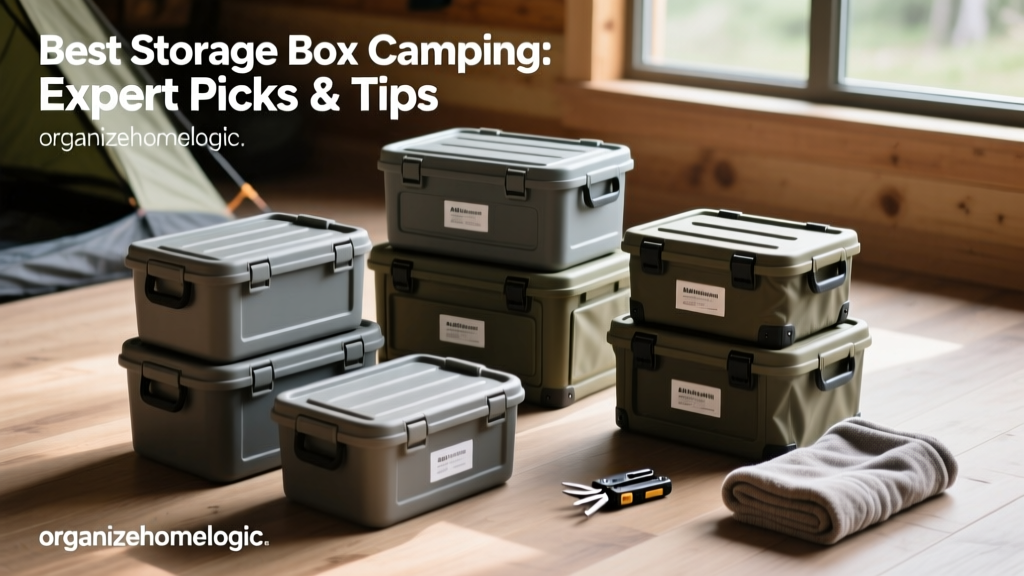 Best Storage Box for Camping: Expert Picks & Tips