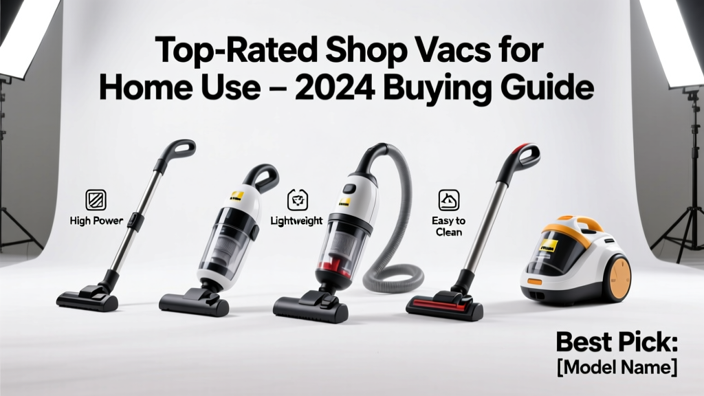 Best Shop Vac for Home Use: Top Picks & Buying Guide
