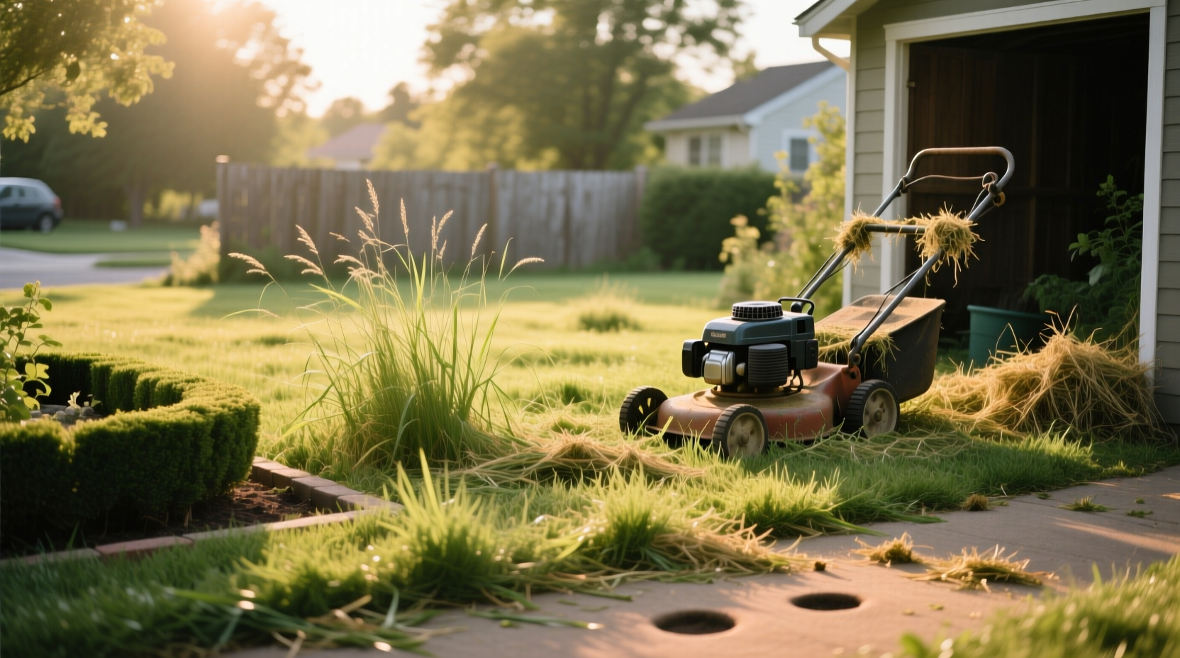 when to stop mowing your lawn