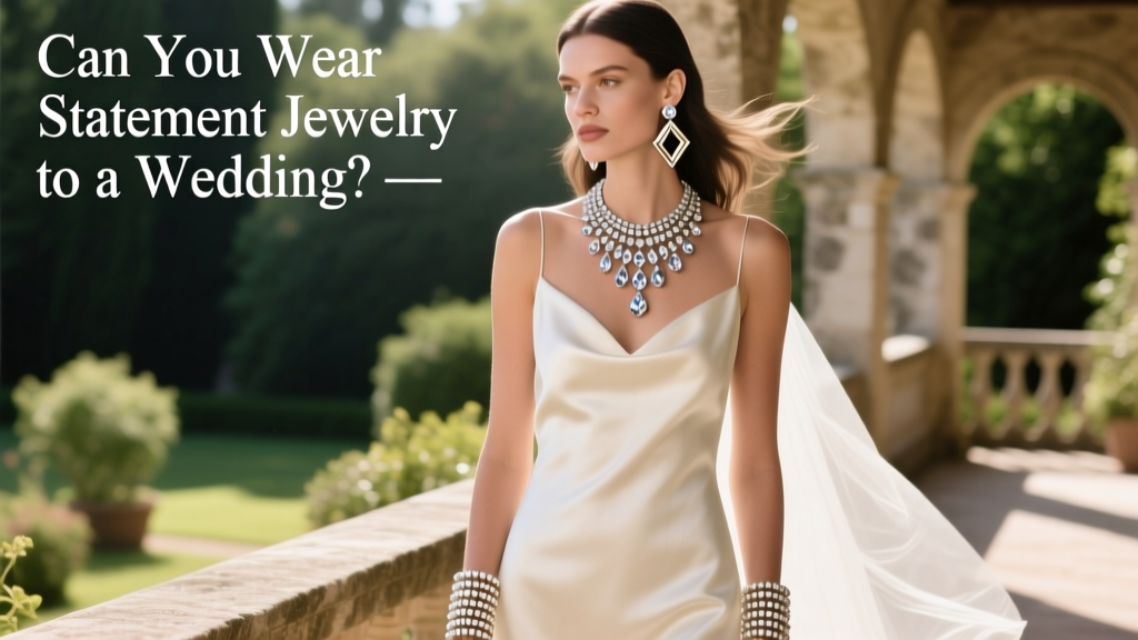 Can You Wear Statement Jewelry to a Wedding?