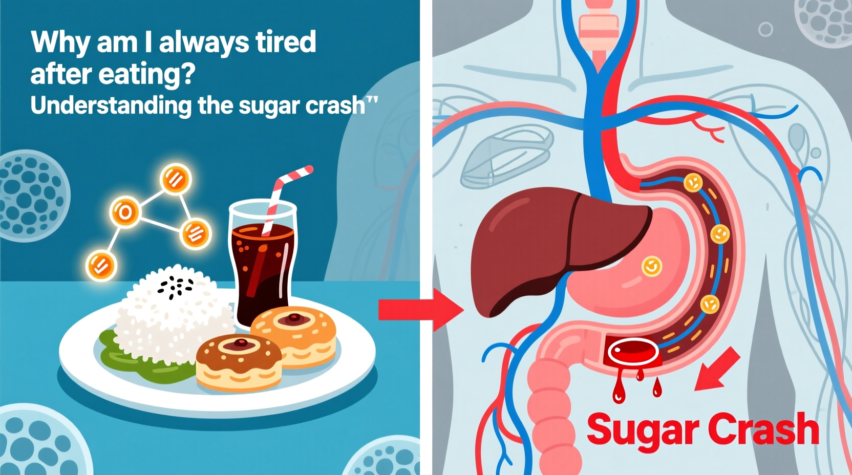 why am i always tired after eating understanding the sugar crash