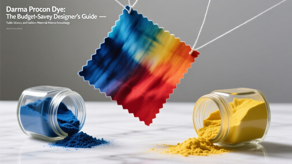 Dharma Procion Dye: The Budget-Savvy Designer’s Guide
