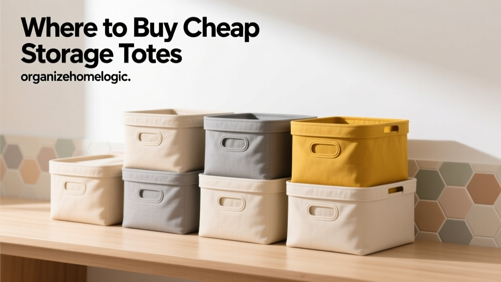 Where to Buy Cheap Storage Totes (2024 Guide)