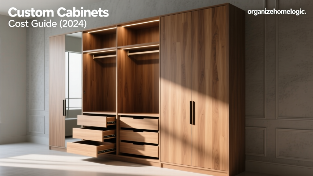 Custom Closet Cabinets Cost Guide (2024)