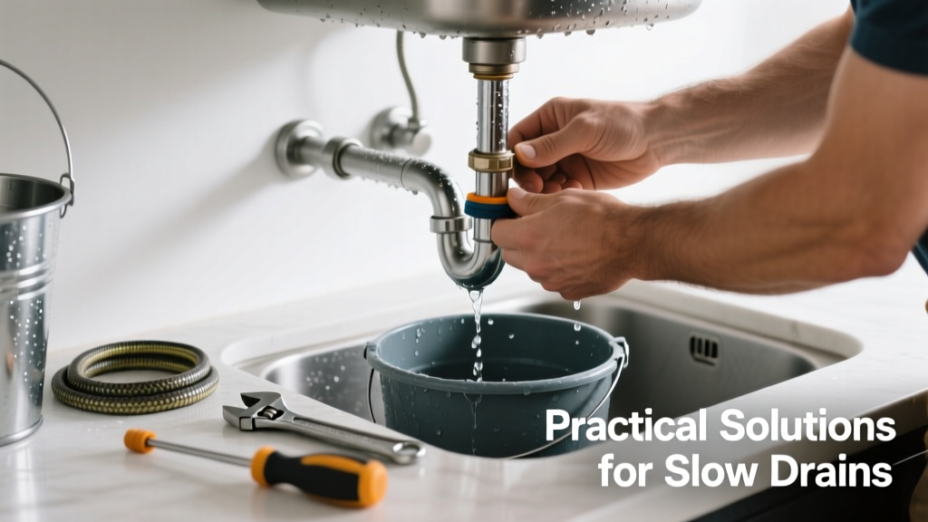 Fixing a Slow Drain in the Kitchen: Practical Solutions