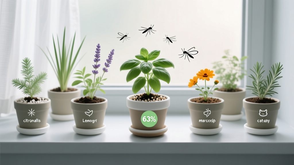 Mosquito-Repelling Plants Indoors: Science-Backed Guide