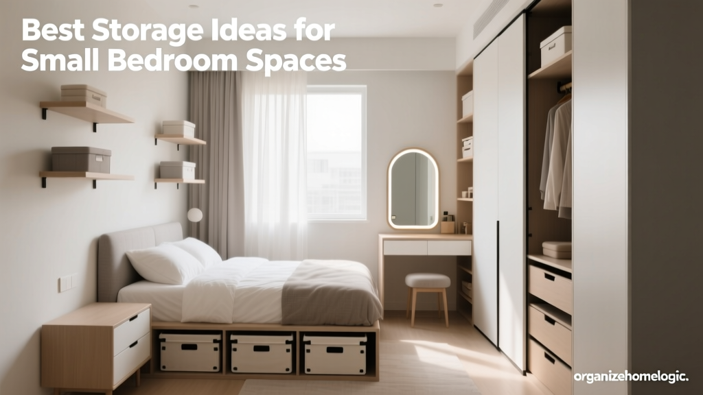 Best Storage Ideas for Small Bedroom Spaces