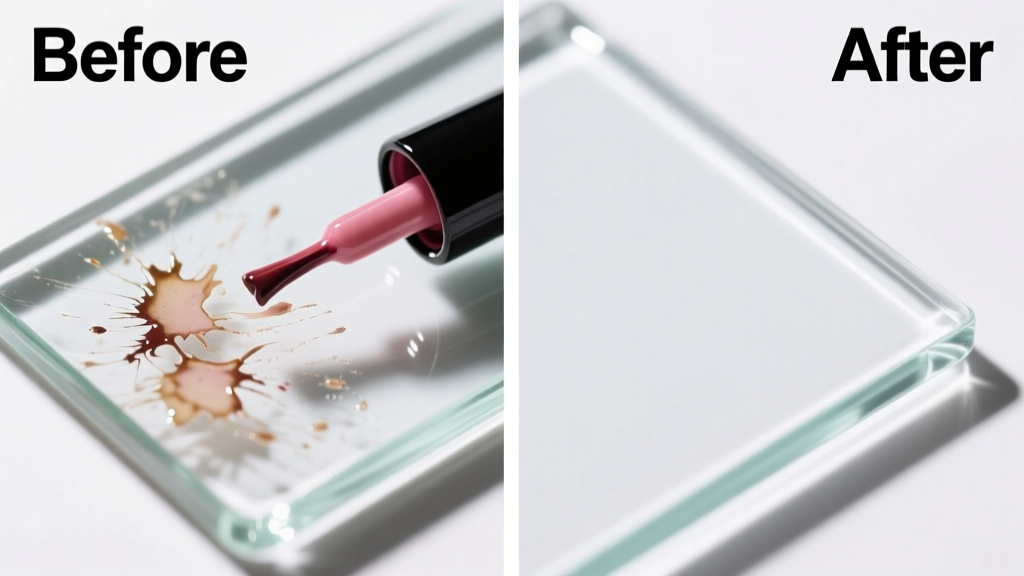 How to Remove Nail Polish from Glass Safely