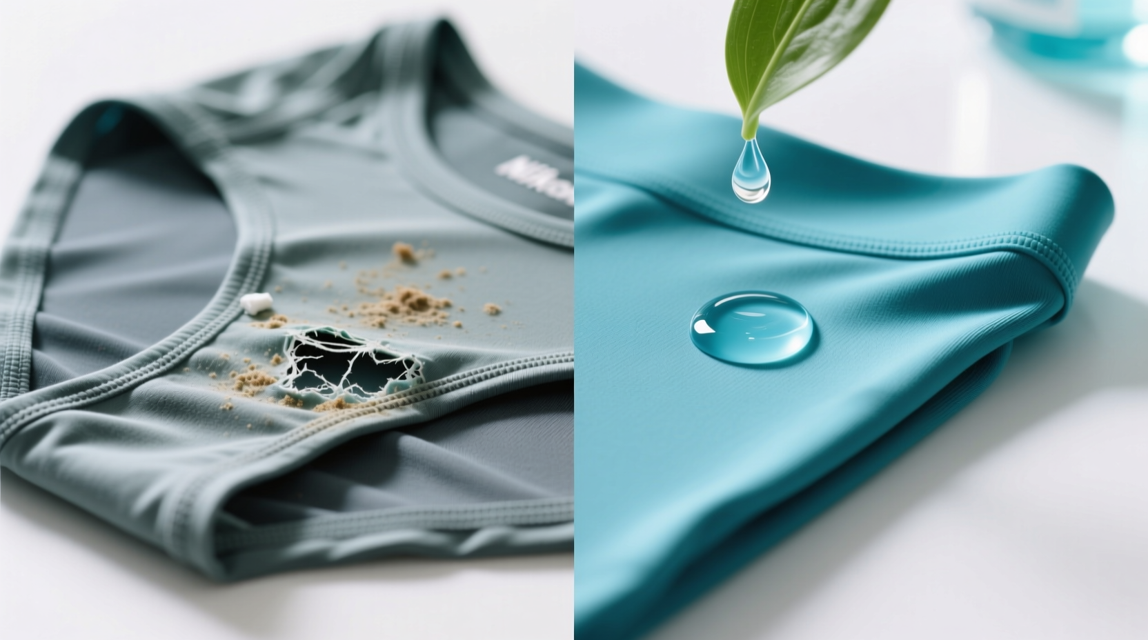how to remove deodorant buildup from stretch fabric