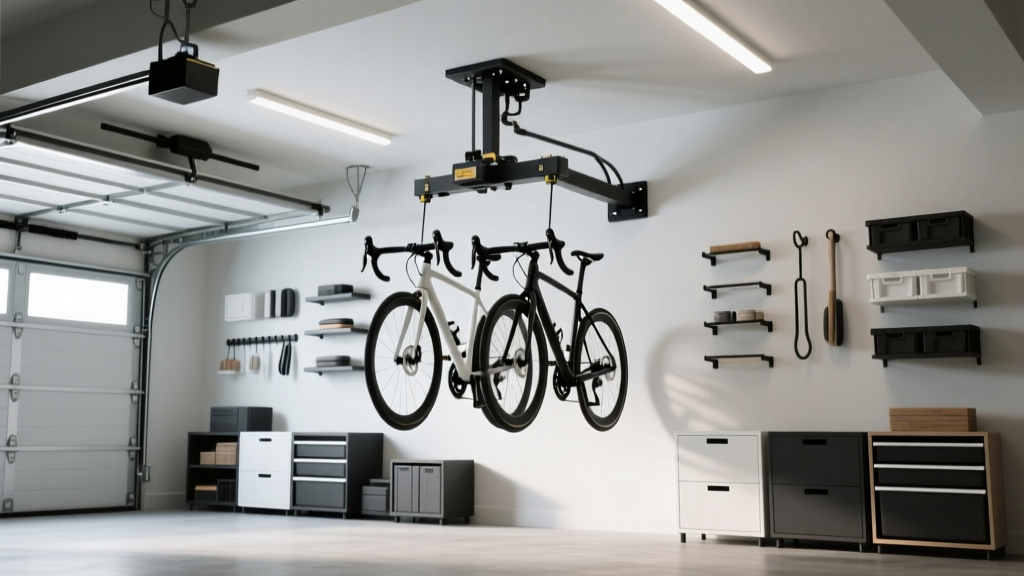 Garage Ceiling Storage Hoists for Bicycles: Dynamic Load ...