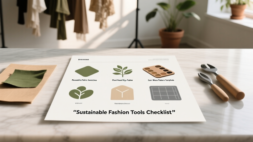 Sustainable Fashion Tools Checklist: Practical Resources to Verify Ethics, Materials, and Impact