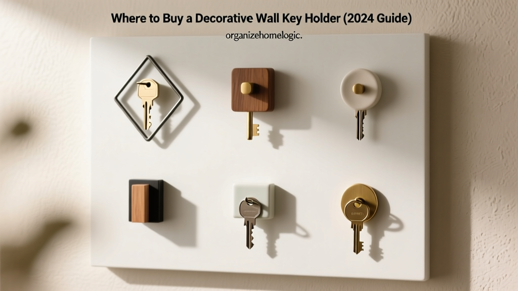 Where to Buy a Decorative Wall Key Holder (2024 Guide)