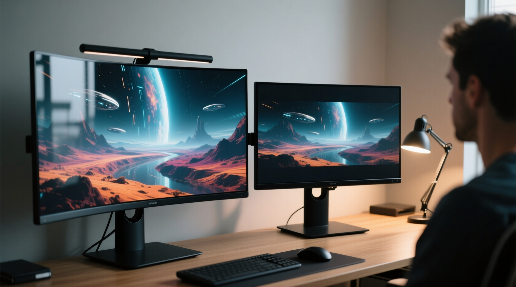 curved vs flat monitors is the immersion worth the weird viewing angles