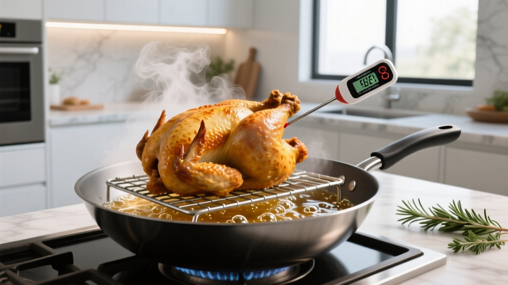 How to Deep Fry a Whole Chicken (Safely & Crisply)