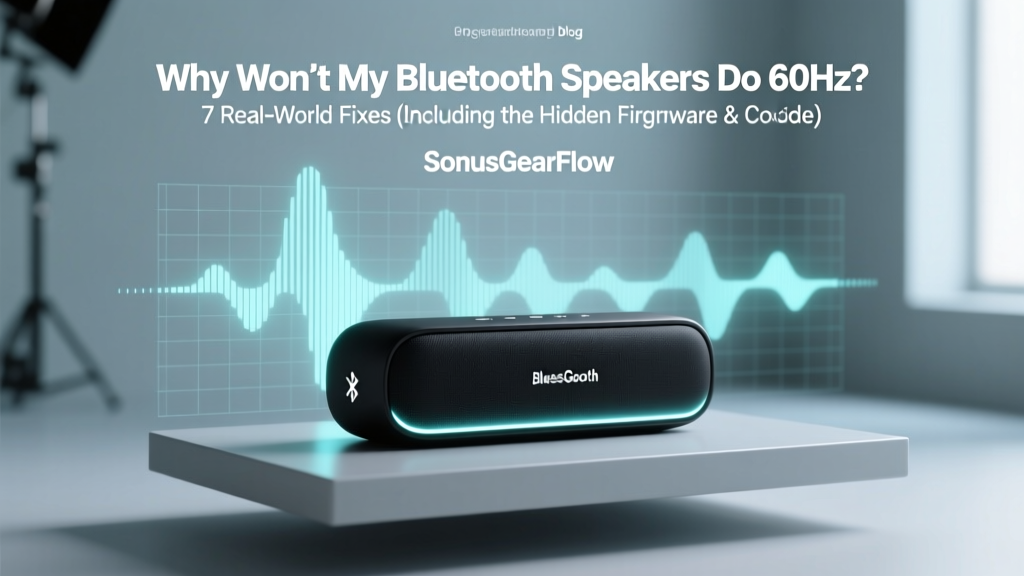 Why Won’t My Bluetooth Speakers Do 60Hz? (2026)