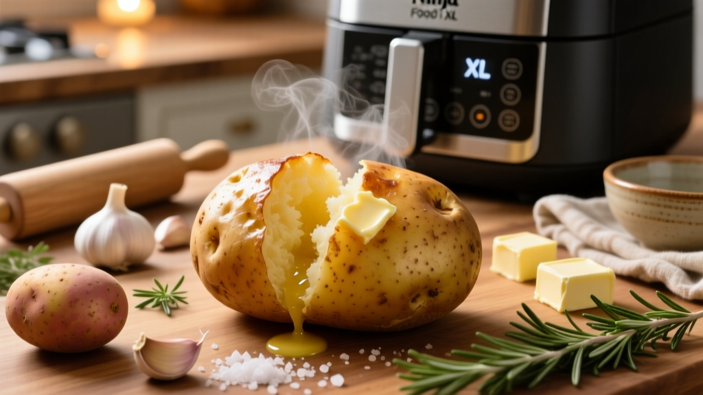 Perfect Baked Potato in Ninja Foodi XL (No Oven Needed!)