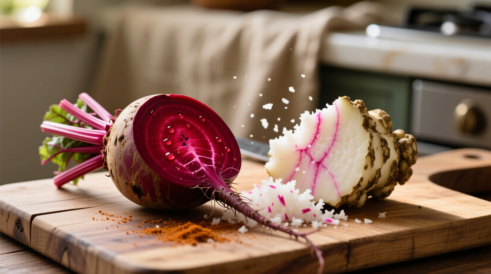 fresh beet horseradish