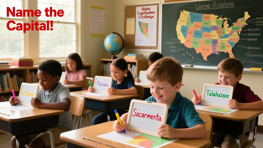 Mastering U.S. State Capitals: Developmentally Appropriate Strategies for Children Ages 5–12